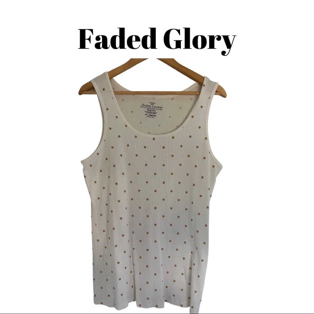 SZ 2X FADED GLORY TANK TOP